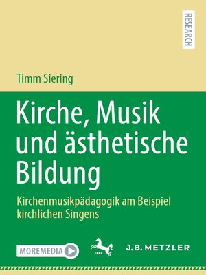 cover image of Kirche, Musik und ästhetische Bildung